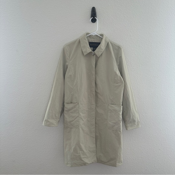 Banana Republic Jackets & Blazers - Banana Republic Khaki Rain Coat - Minimalist Quiet Luxury Trench - S